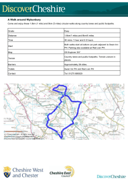 A Walk around Wybunbury