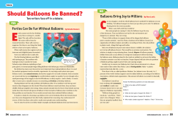 Should Balloons Be Banned?