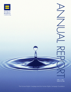 continued - Human Rights Campaign