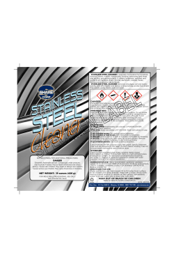 DANGER NET WEIGHT: 15 ounces (426 g)