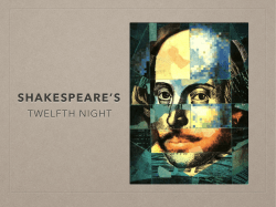 May 8th - Poetic Verse + Iambic Pentameter