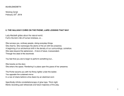 Script - scarlett kim