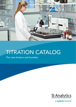 titration catalog