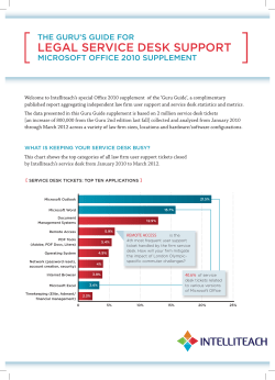 legal service desk support