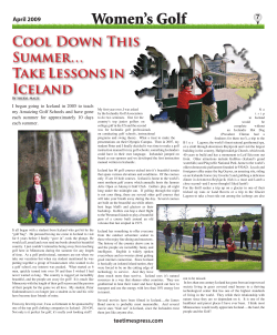 Sheryl-Article-Iceland - Crystal Lake Golf Club