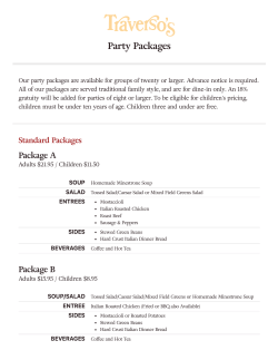 Party Packages