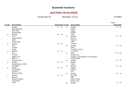 Auction PDF - Scammell Auctioneers