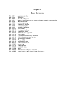 Chapter 10. - North Carolina Utilities Commission