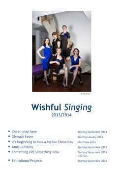 2013-03 Wishful Singing 2013