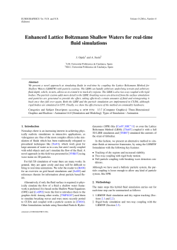 Enhanced Lattice Boltzmann Shallow Waters for real