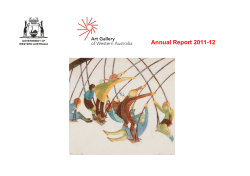 Art Gallery of Western Australia Annual Report 2011-12