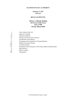 Michael A. Bilandic Building 160 North LaSalle Street Chicago