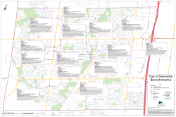 Benchmarks - Town of Newmarket