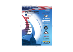 AFS GSA Catalog 2014e - First Equipment, Inc.