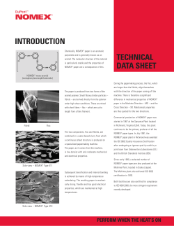 TECHNICAL DATA SHEET INTRODUCTION