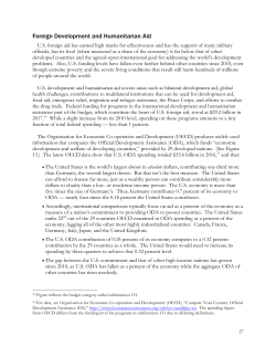 Foreign Development and Humanitarian Aid