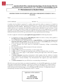 International Student Office &bull; LaGuardia Community