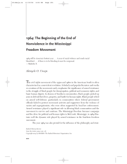 1964: The Beginning of the End of Nonviolence