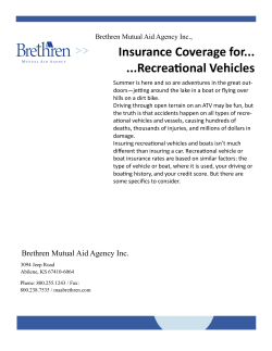 Recreational Coverage Overview