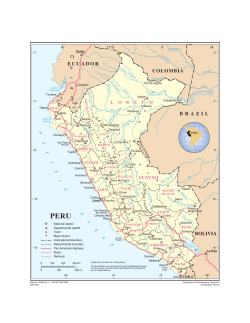 COLOMBIA BRAZIL BOLIVIA ECUADOR