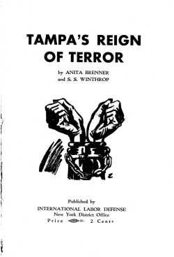 TAMPA`S REIGN OF TERROR