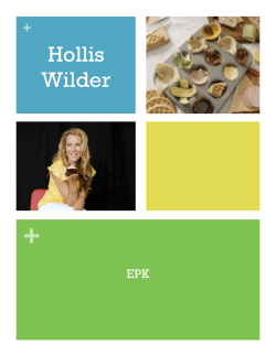 HW EPK 2013 - Sweet by Holly