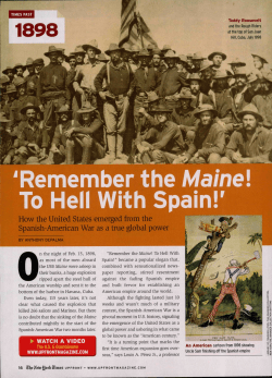 How the United States emerged from the Spanish