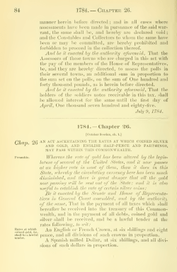 Acts and resolves passed by the General Court