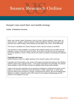 - Sussex Research Online