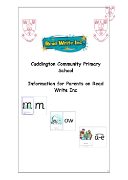 Read Write Inc. Handbook