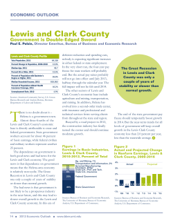 Lewis and Clark County Outlook