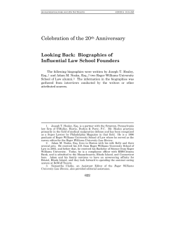 Celebration of the 20th Anniversary