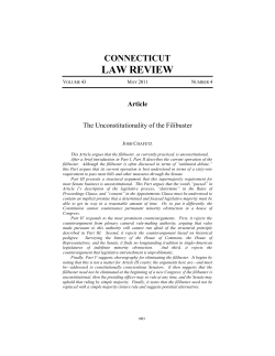 Article - Connecticut Law Review