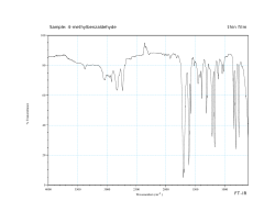 FT-IR Sample: 4-methylbenzaldehyde thin film