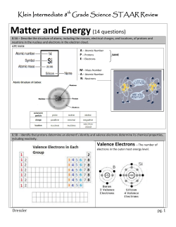 Matter and Energy(14 questions)