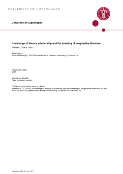 univERsity oF copEnhAGEn