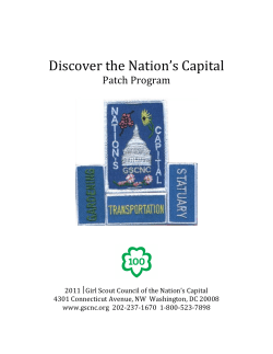 Discover the Nation`s Capital