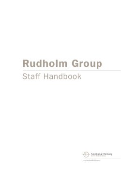 Rudholm Group - UN Global Compact