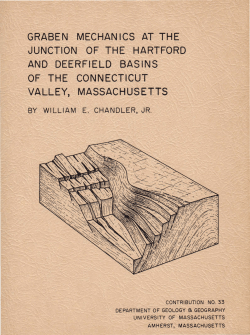Graben Mechanics at the Junction of the Hartford and Deerfield