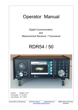 RDR50/54 - Reuter