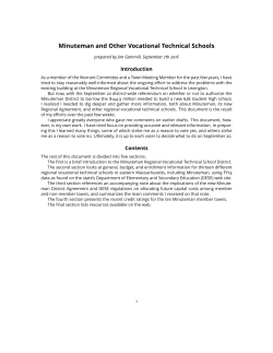 Background info about Minuteman