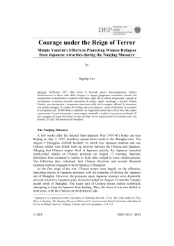 Courage under the Reign of Terror