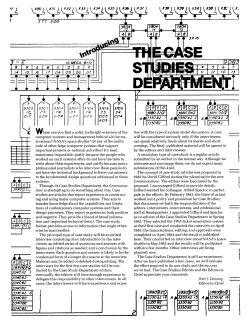 The TWA reservation system