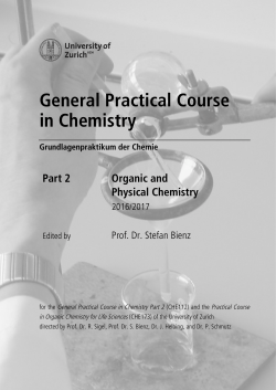 General Practical Course in Chemistry
