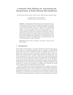 A Semantic Web Platform for Automating the