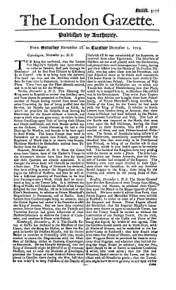 The London Gazette.