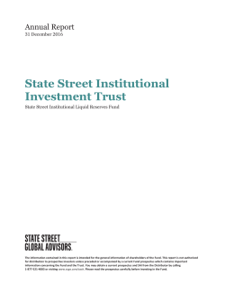 State Street Institutional Investment Trust