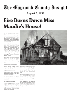 The Maycomb County Insight