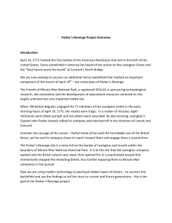 Parker`s Revenge Project Overview