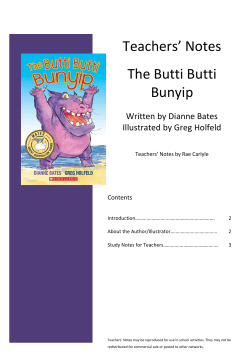 Teachers` Notes - Scholastic Australia